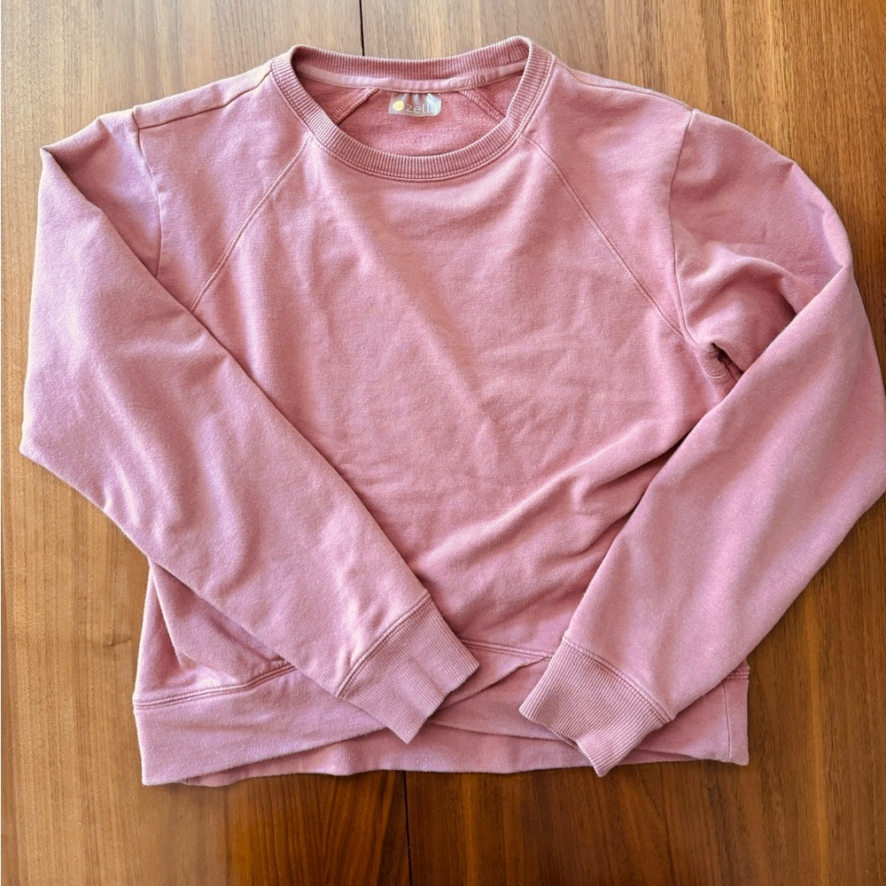 Zella Coral pink sweatshirt XS